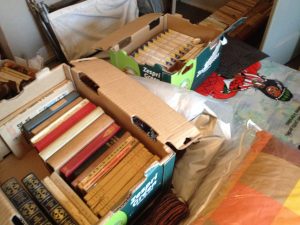 livres à débarrasser d'un grenier
